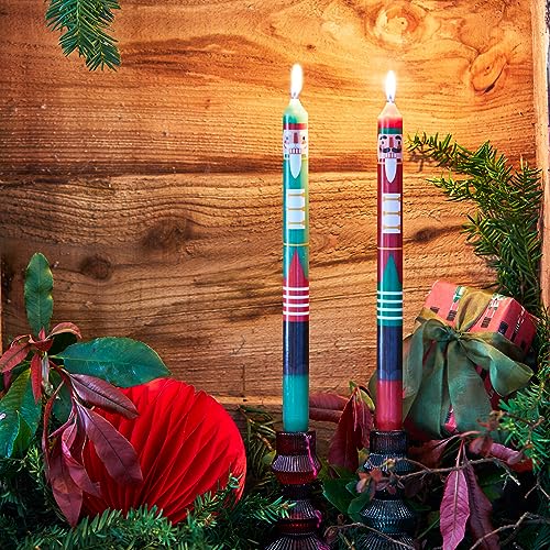Nutcracker Christmas Dinner Candles