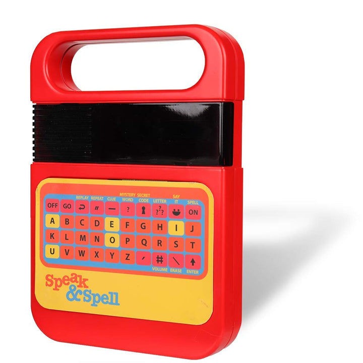Retro Speak & Spell Electronic Game | Classic Educational Toy for Ages 7+ | Basic Fun 09624