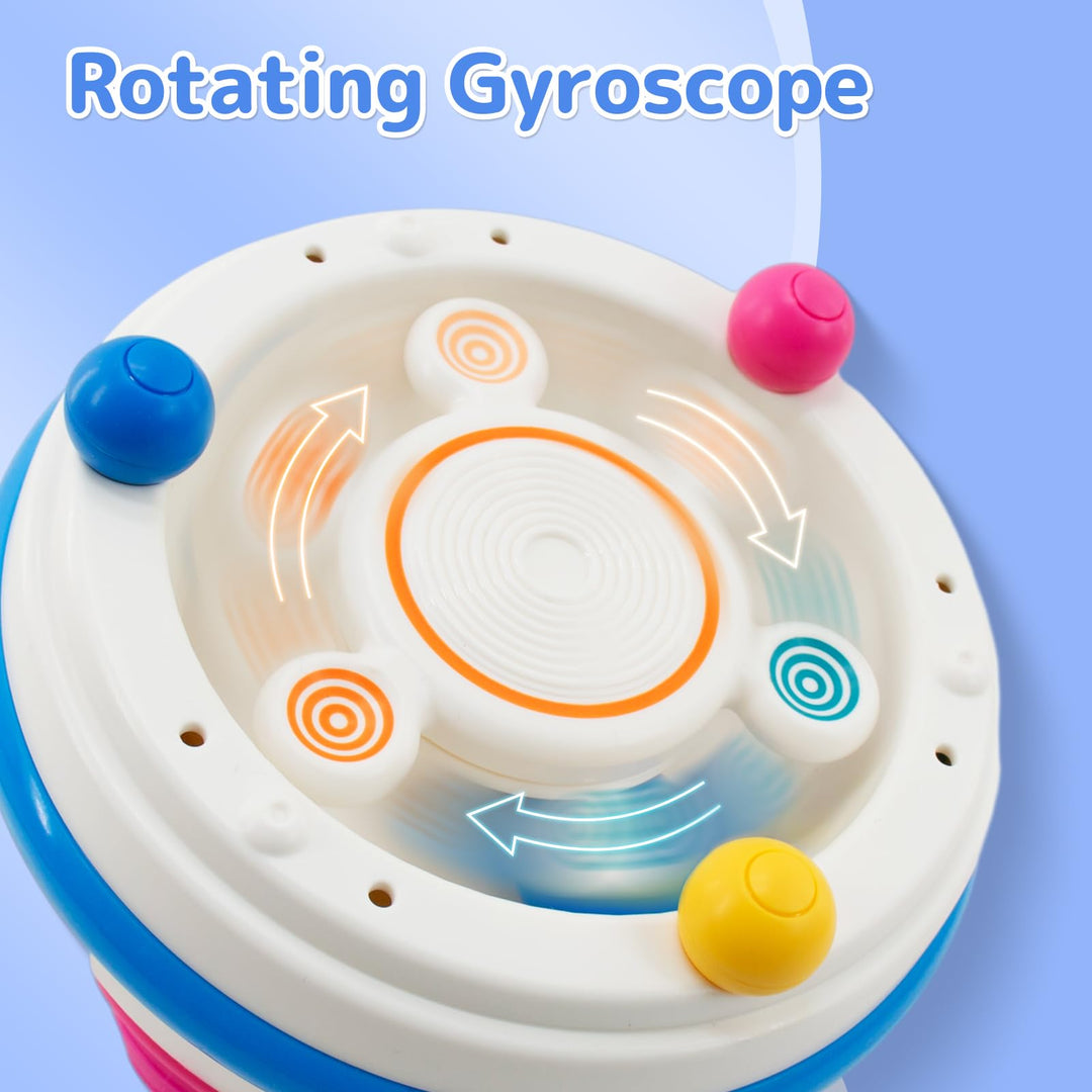 Montessori Baby 12M+, Food Grade Silicone Sensory Activity Toys