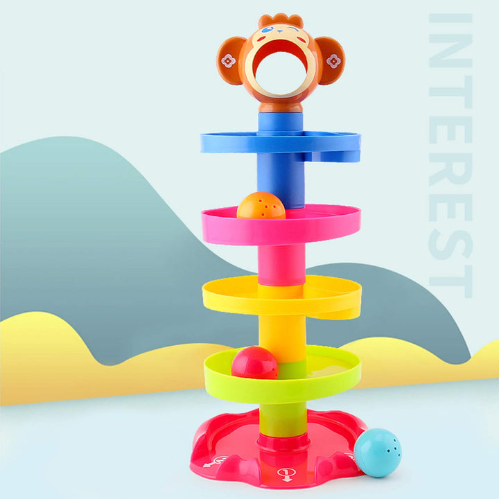 Baby 9-18 Months, Ball Drop and Roll Ramp Toy