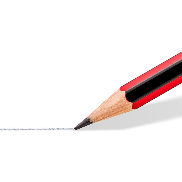 61 110 C6 Graphite Pencil Set (6 Pencils + Sharpener & Eraser)