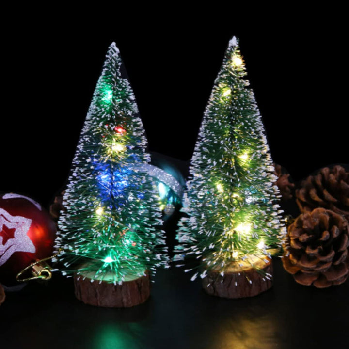 15cm Mini Christmas Tree with Lights