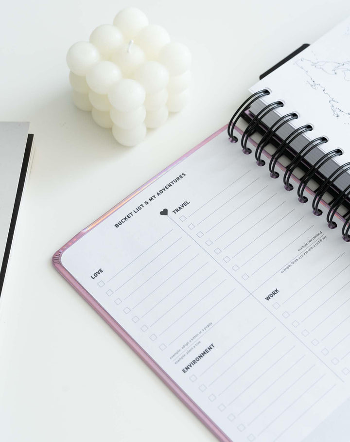 2023-2024 A5 Academic Diary with Stickers"