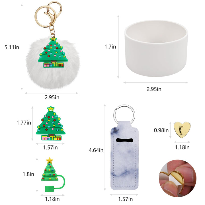 Christmas Stanley Cup Accessories Set