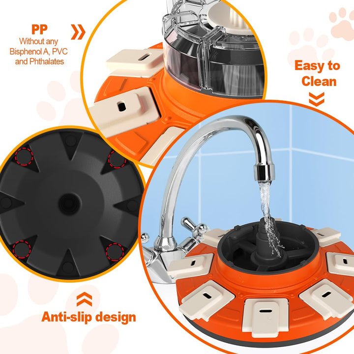 CAROZEN Dog Puzzle Toys, Interactive Dog Toys for Boredom, Dog Treat Toy for Dogs Training Funny Feeding, Treat Dispenser for Large/Small/Medium Dogs, Improve Your Dog's Intelligence