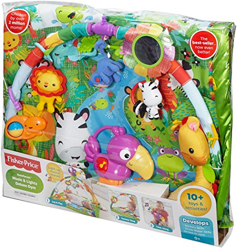 DFP08 Rainforest Gym Baby Playmat