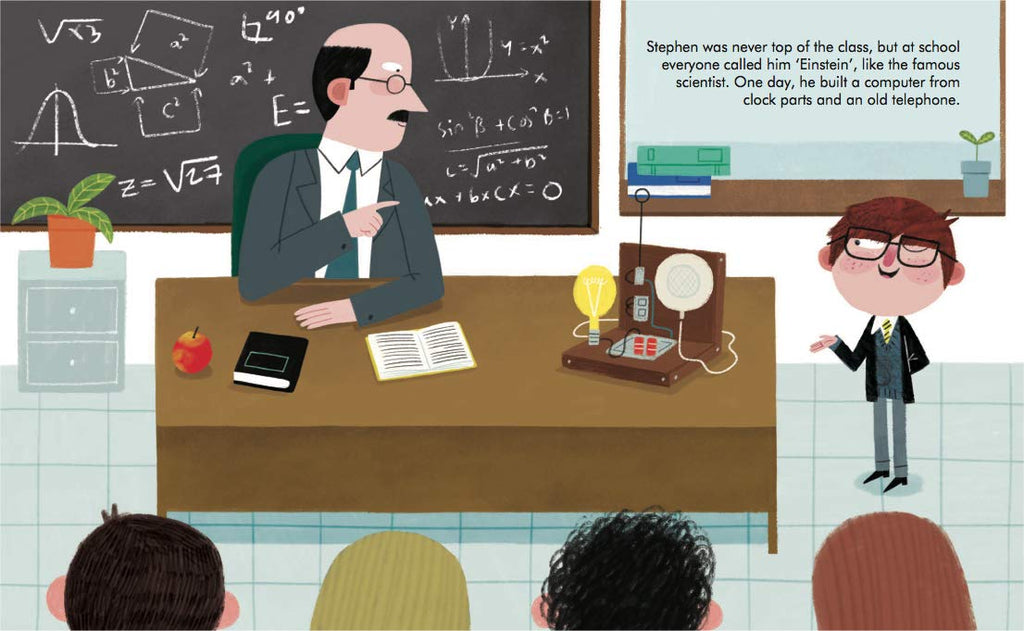 Little People Big Dreams - Stephen Hawking by Little People Big Dreams Books - Learning Bugs UK