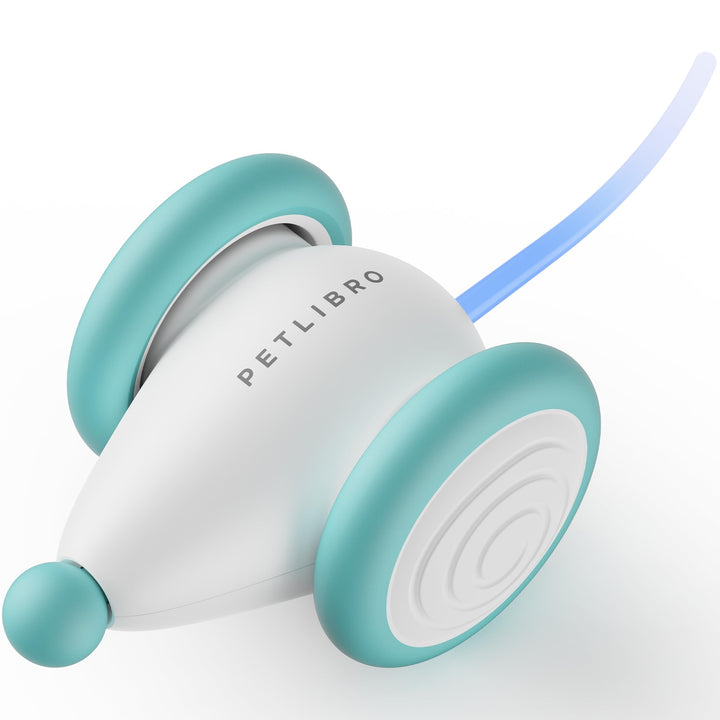 PETLIBRO Cat Toys, Upgraded Mouse Cat Toy with USB-C Charging, Low Battery and Stuck Reminder