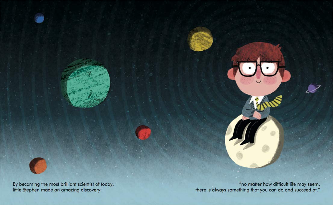 Little People Big Dreams - Stephen Hawking by Little People Big Dreams Books - Learning Bugs UK