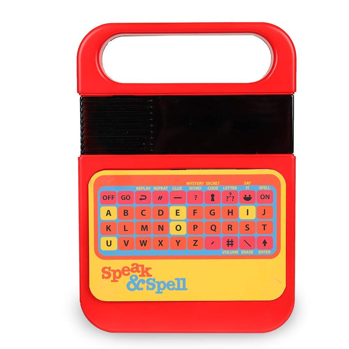 Retro Speak & Spell Electronic Game | Classic Educational Toy for Ages 7+ | Basic Fun 09624