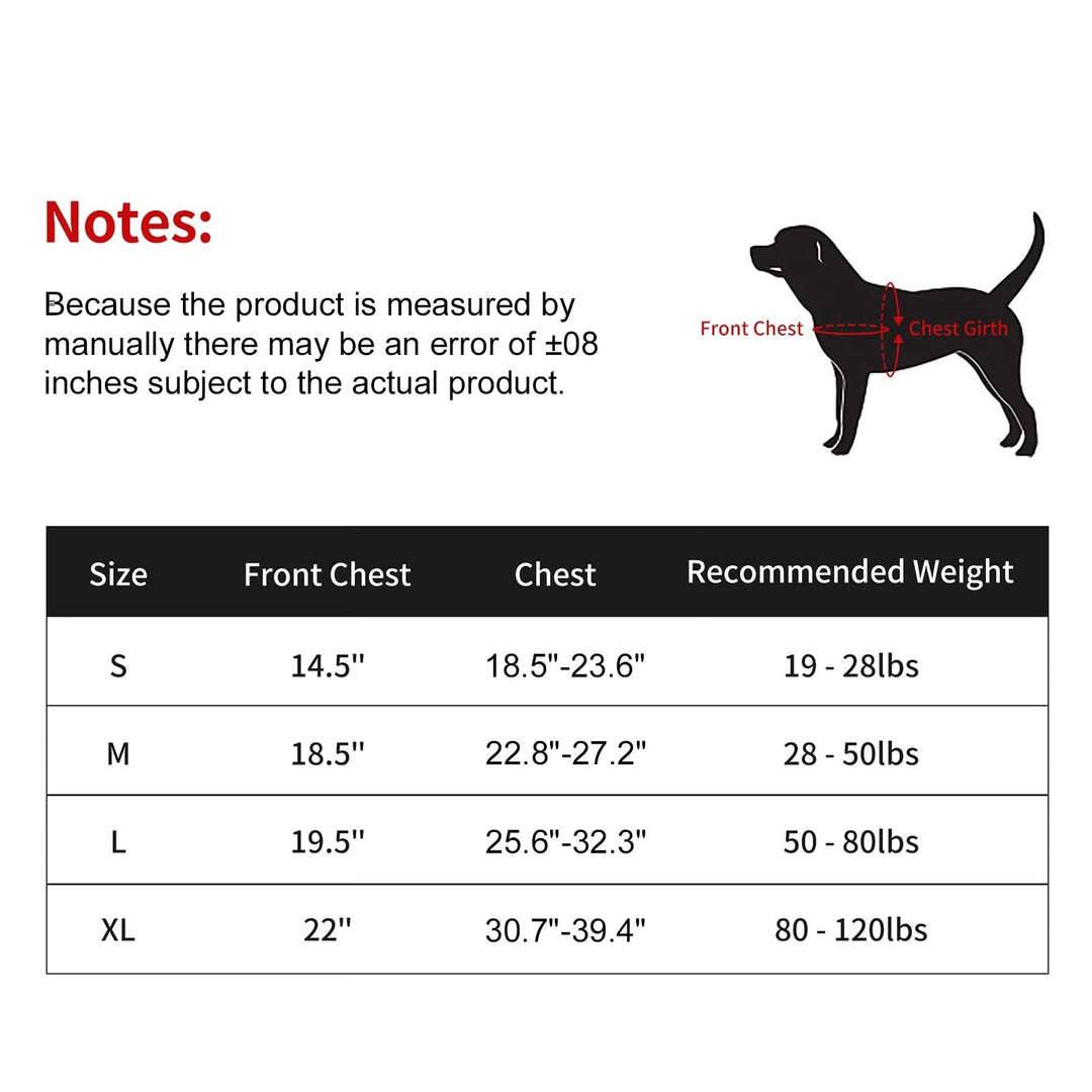 No Pull Dog Harness with Soft Padded Handle Reflective Strip Escape Proof Quick Fit to Adjust Dog Harness Easy for Training Walking for Small Medium Large Dog