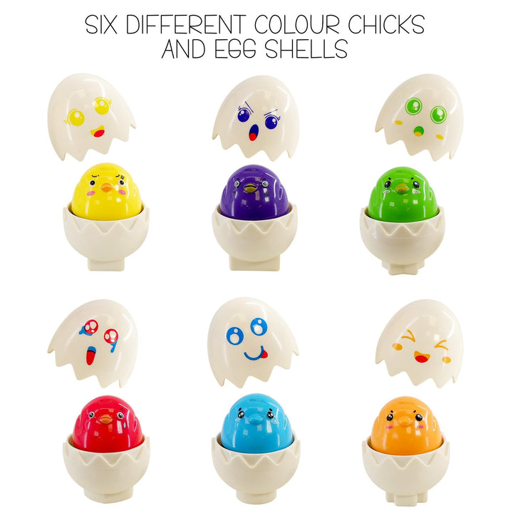 Egg Color & Shape Sorter Puzzle Toy for Kids