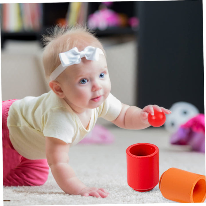 Wooden Sorter Game Color Recognition Toddler Toys