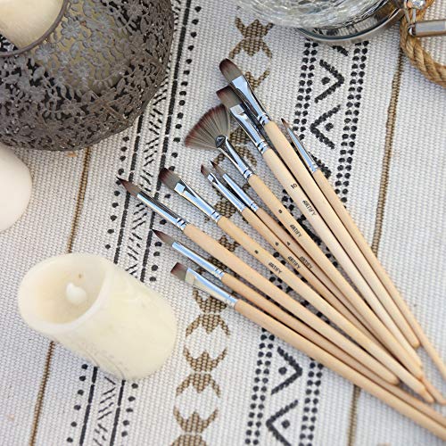 24-Piece Expert Synthetic Paint Brush Set