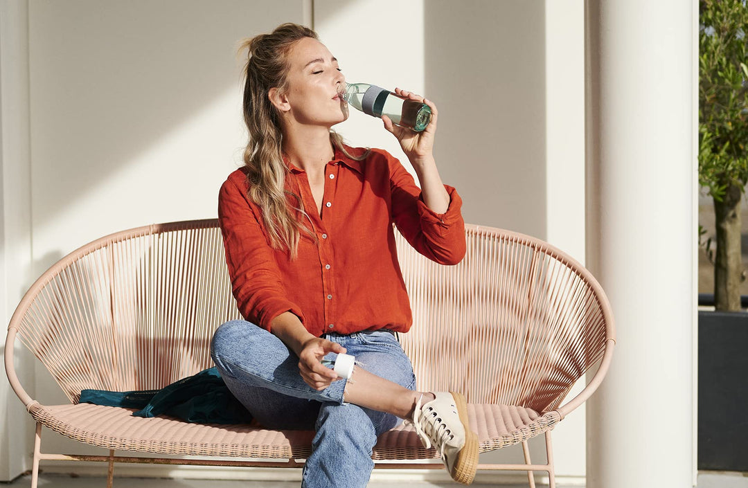 Nordic Blue 500ml BPA-Free Leak-Proof Water Bottle