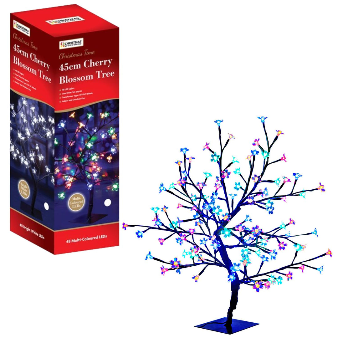 Blossom Tree 45cm with 48 LED Lights