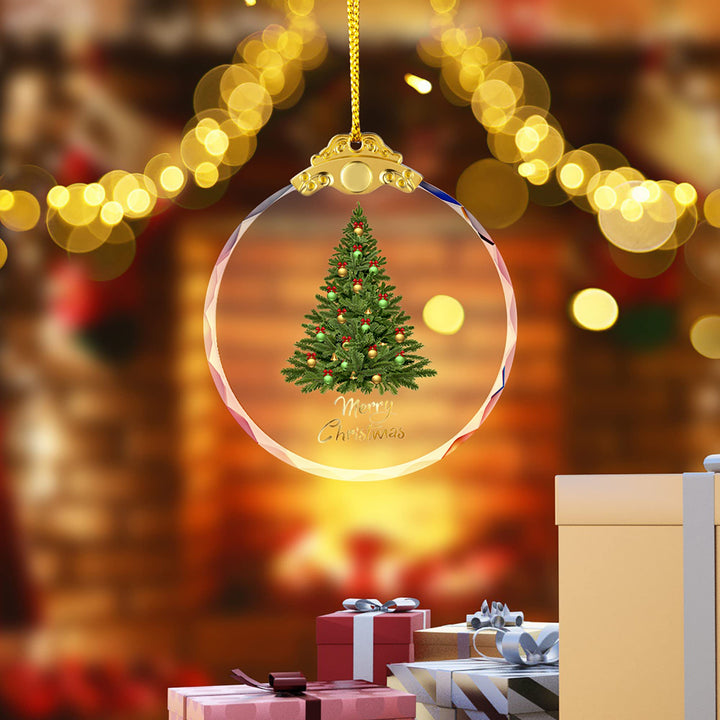 Christmas Crystal Decoration Hanging Ornament