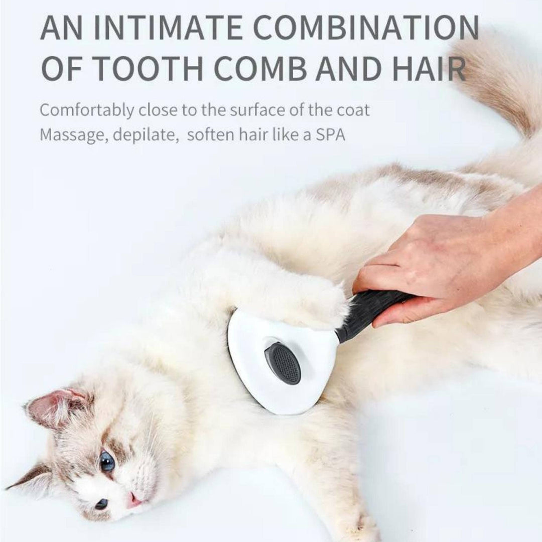 Muxtraders Cat Brush Dog Brush for Shedding-Cat Grooming Brush, Cat Comb for Kitten Puppy Massage Removes Mats, Tangles and Loose Fur, Cat Brushes for Indoor Cats Brush for Long or Short Haired Cats.