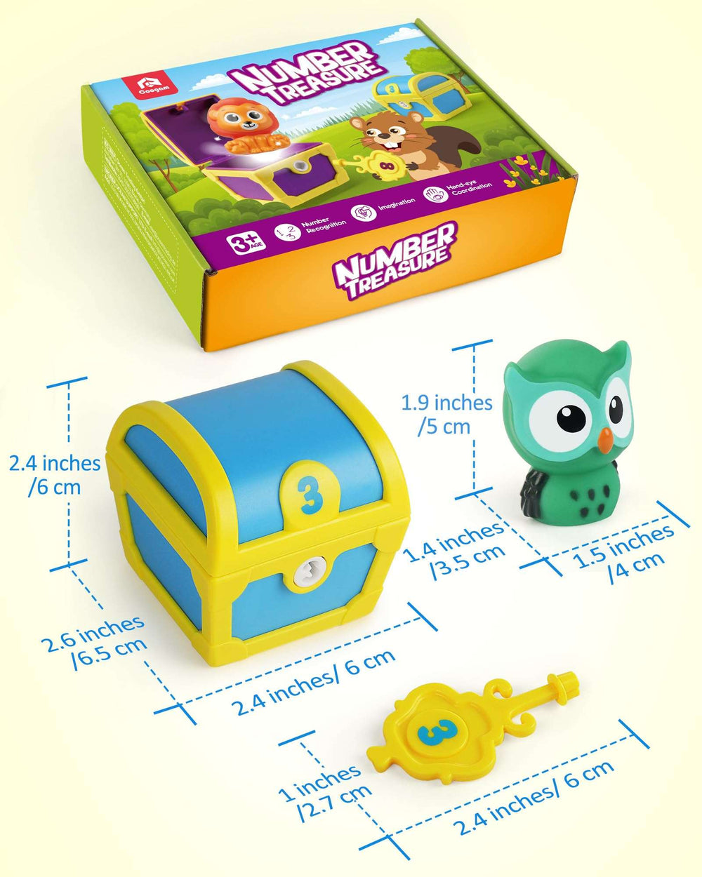 Fine Motor Skill for Toddlers Learning Gift for 3 4 5 Year Old