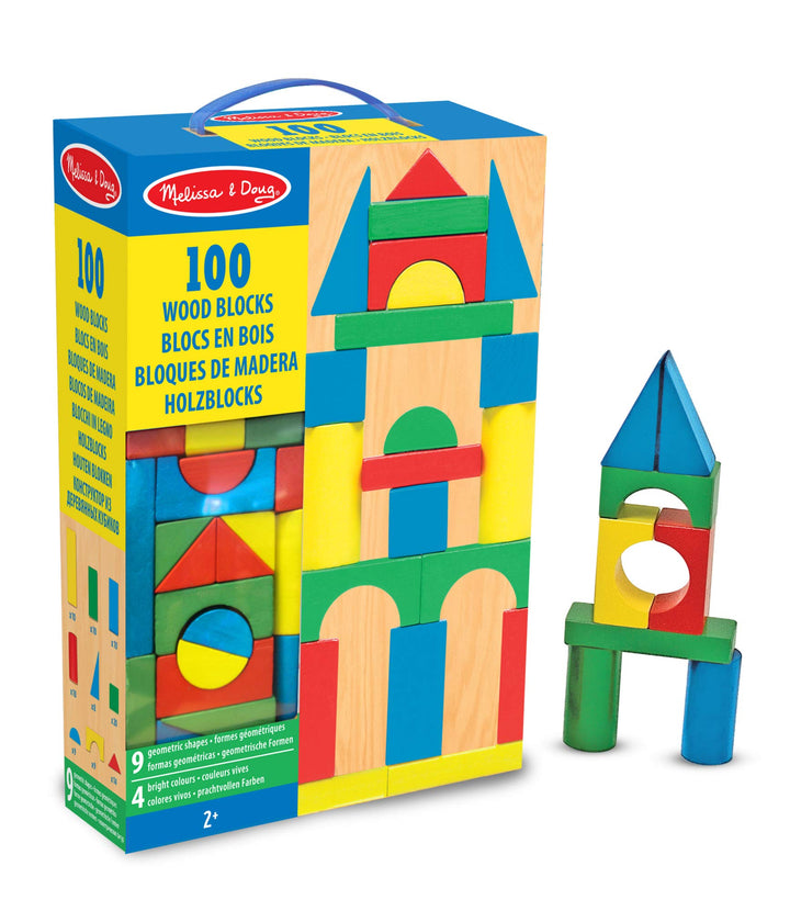 Melissa & Doug Wood Blocks Developmental Toy