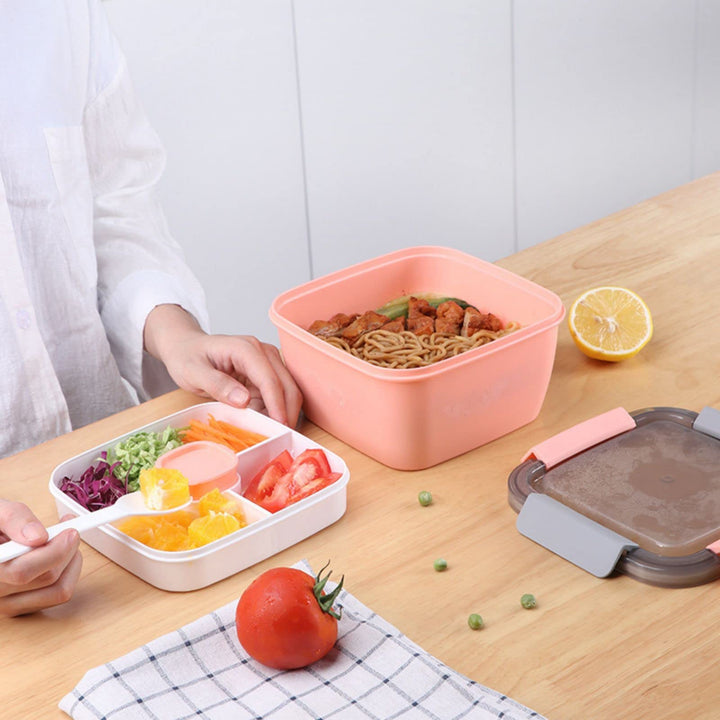 3-Pack 1500ml Bento Salad Lunch Box