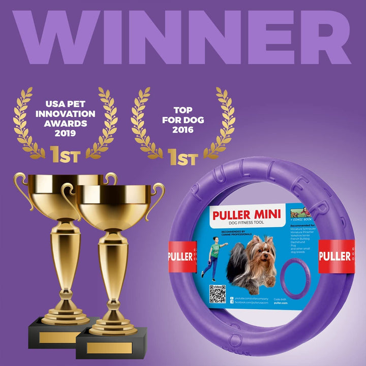 Puller Outdoor Dog Toys - Dog Fetch Toy & Tug of War Dog Toy for Small Medium Large Dogs - Dog Ball & Soft Dog Frisbee Alt - Outside Dog Yard Toys - Big Dog Pull Toy - Best Gift Dog Exercise Equipment