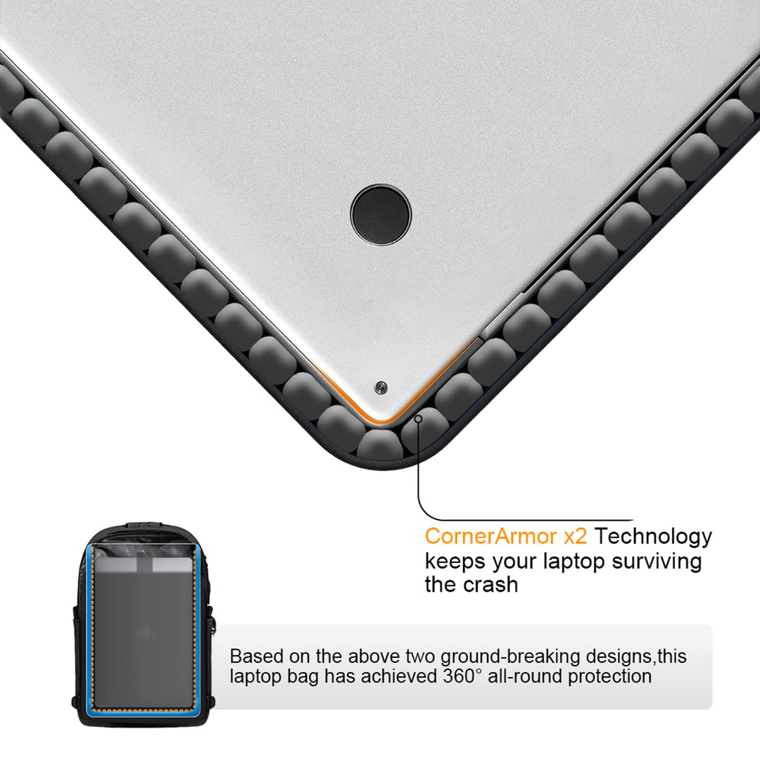 15.6" USB Charging Anti-Theft Laptop Backpack