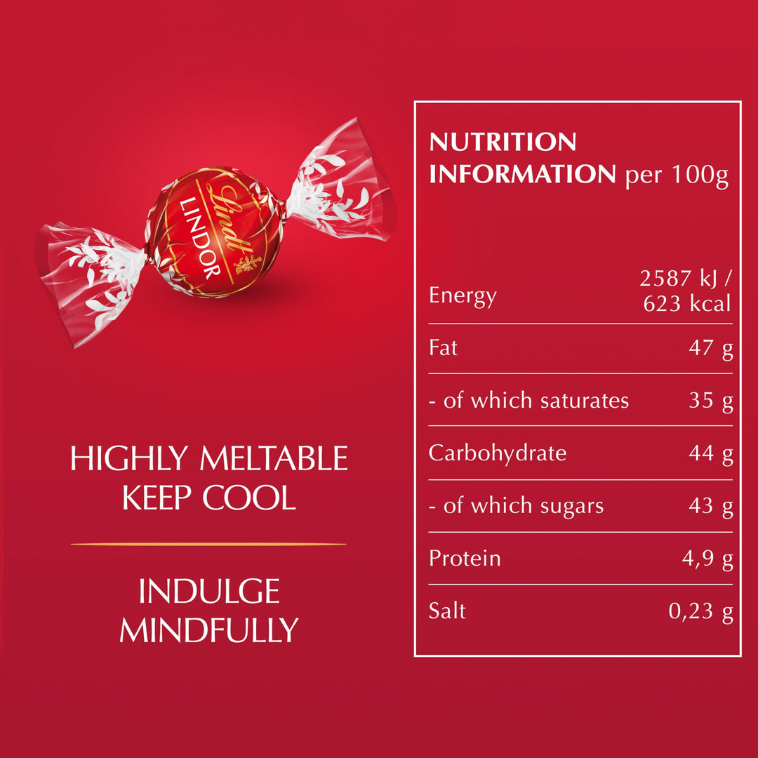 Lindt Lindor Milk Chocolate Truffles