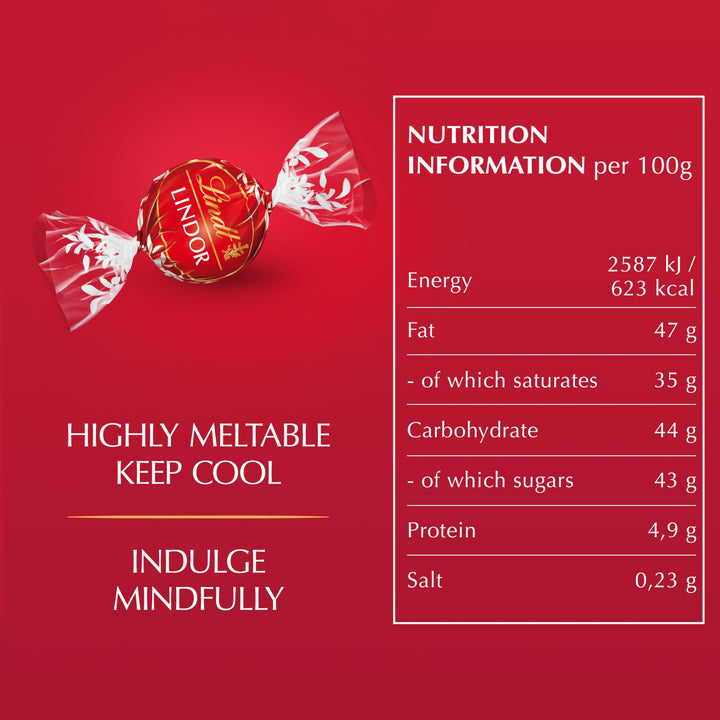 Lindt Lindor Milk Chocolate Truffles