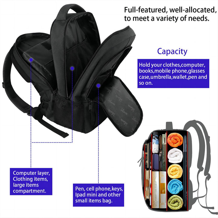 15.6" USB Charging Laptop Backpack
