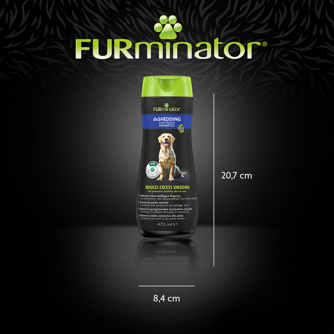 FURminator Deshedding Shampoo For Dogs 473ml, Colourless