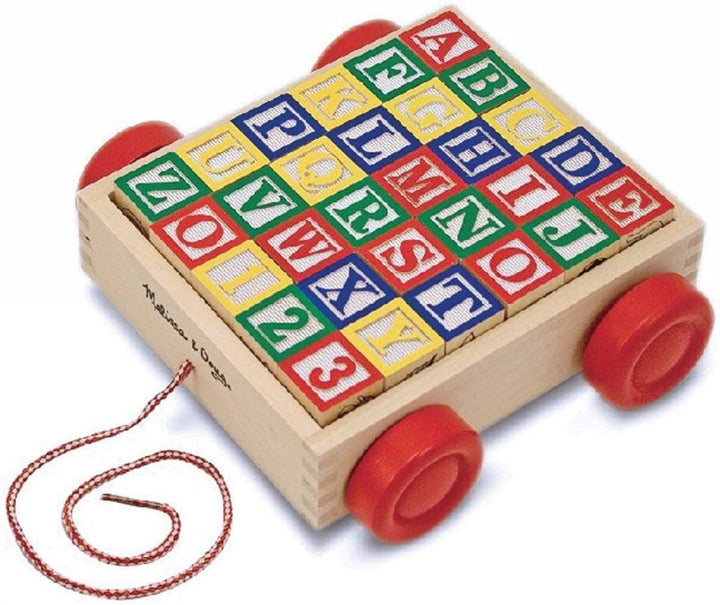 Melissa & Doug Classic ABC Block CART