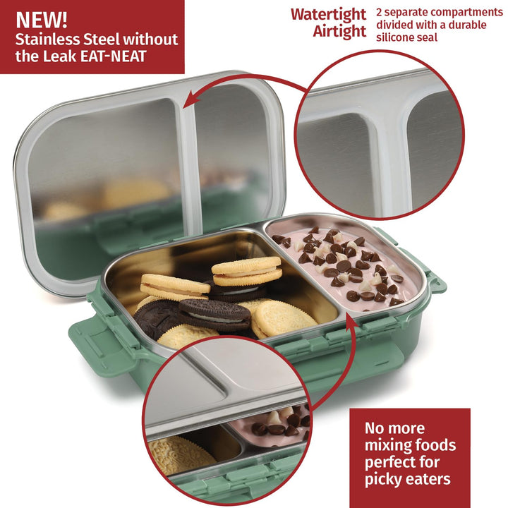 Leak-Proof Stainless Steel Bento Lunch Box