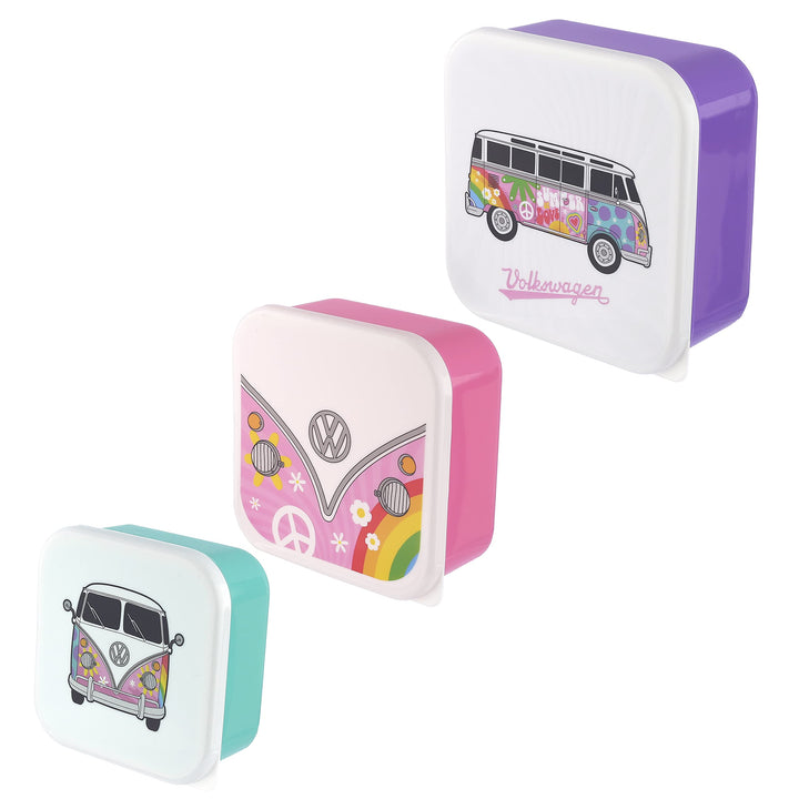 VW T1 Camper Van Snack Pot Set