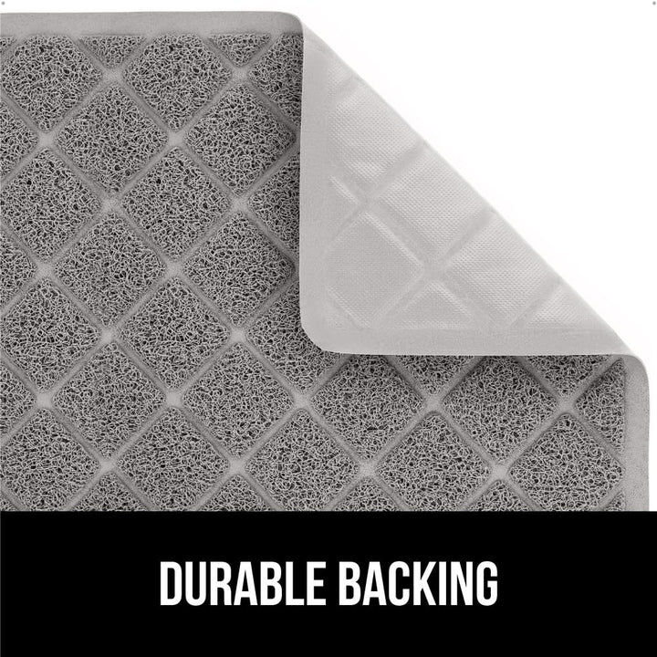 The Original Gorilla Grip Water Resistant Cat Litter Box Trapping Mat 35x23, Easy Clean