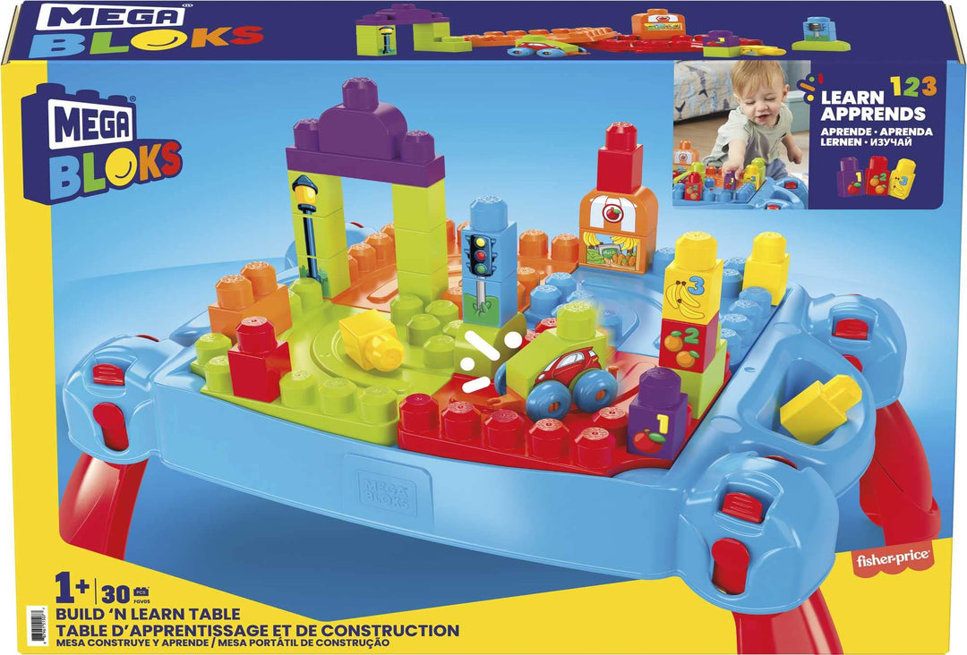 Build 'n Learn Table Toy with Blocks