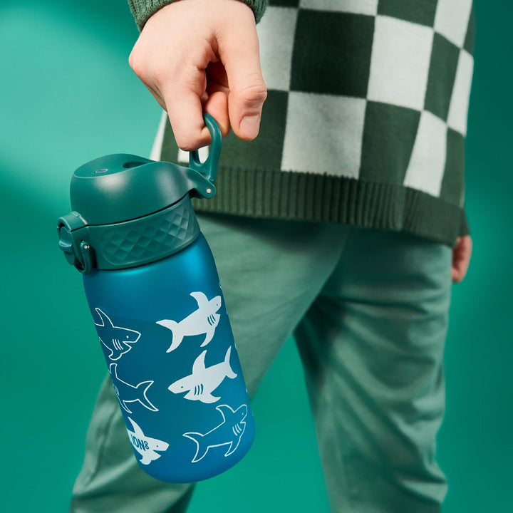 Shark Blue Kids BPA-Free Leakproof Water Bottle