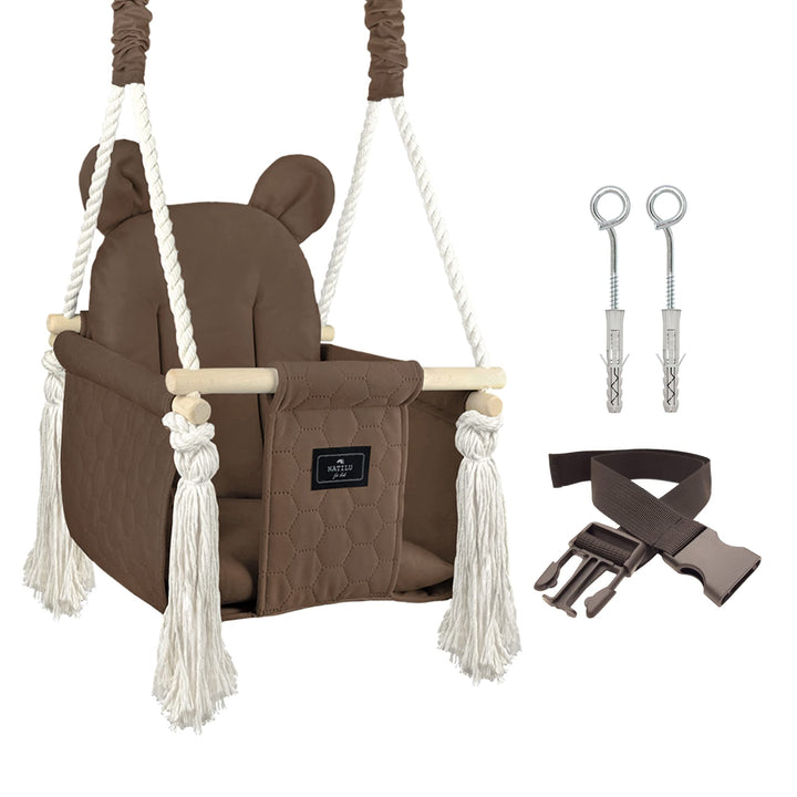 Wooden swing indoor outdoor Children's swing