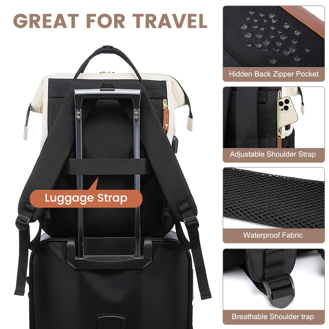 15.6" Women's Waterproof Laptop Backpack