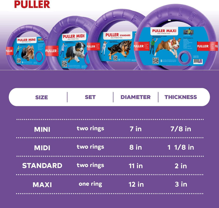 Puller Outdoor Dog Toys - Dog Fetch Toy & Tug of War Dog Toy for Small Medium Large Dogs - Dog Ball & Soft Dog Frisbee Alt - Outside Dog Yard Toys - Big Dog Pull Toy - Best Gift Dog Exercise Equipment
