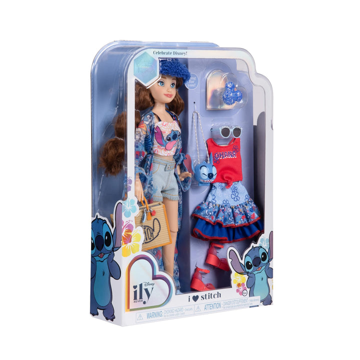 Disney ily 4EVER Fashion Dolls Bambi 30cm/11.5" Tall with 13 Points of Articulation, Two Complete Mix-and-Match Outfits and Glittery Mickey Ring for You For Girls Aged 6+