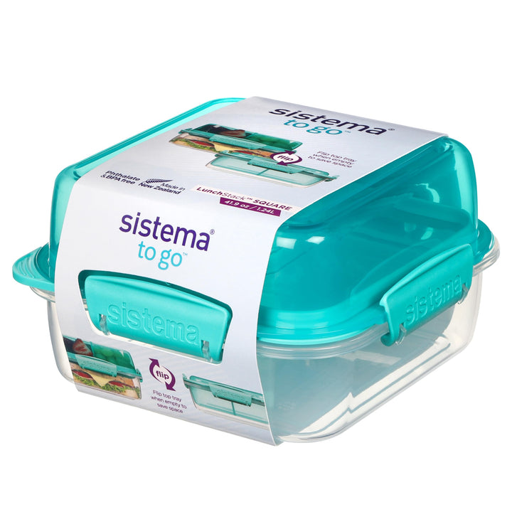 1.24L TO GO Lunch Box | Minty Teal