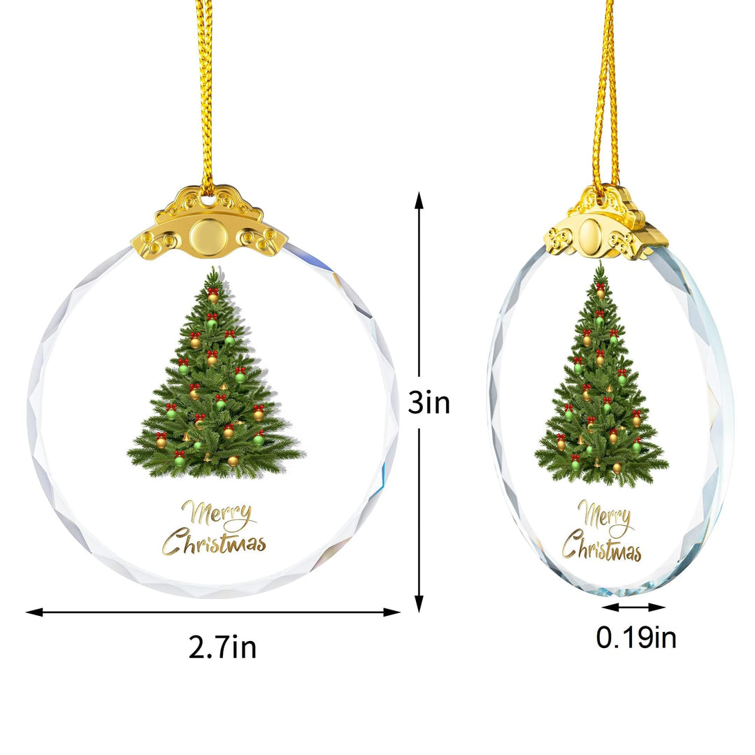 Christmas Crystal Decoration Hanging Ornament