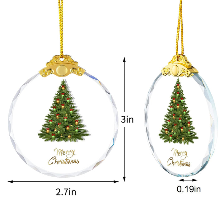 Christmas Crystal Decoration Hanging Ornament