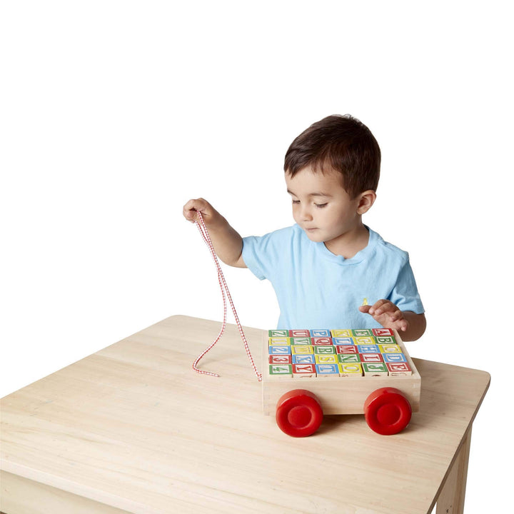 Melissa & Doug Classic ABC Block CART