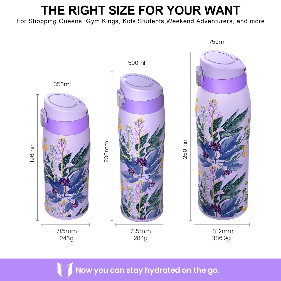 Ultralight 350ml Stainless Steel Insulated Water Bottle