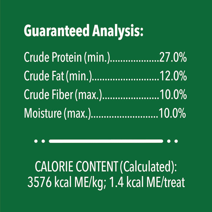 Greenies FELINE Natural Dental Care Cat Treats Oven Roasted Chicken Flavor, 21 oz. Tub