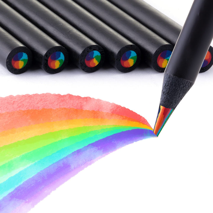 Multicolored Core Pencils, Pre-sharpened (12pcs)