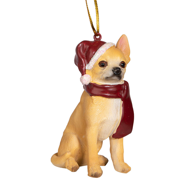 Xmas Chihuahua Dog Ornaments