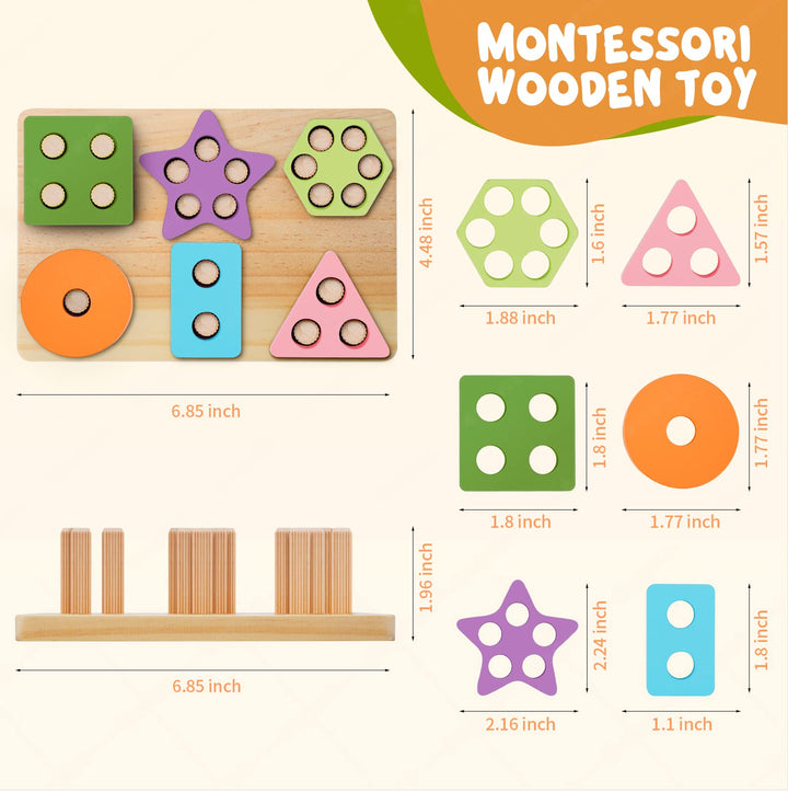 Montessori Educational Toddler Toys: Montessori Toys